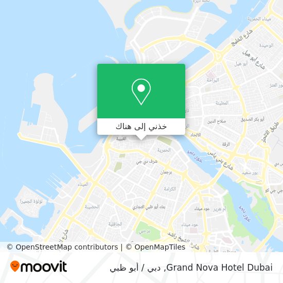 خريطة Grand Nova Hotel Dubai