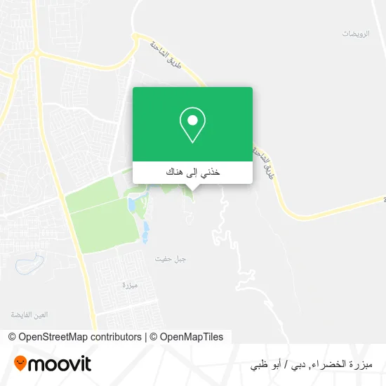خريطة مبزرة الخضراء