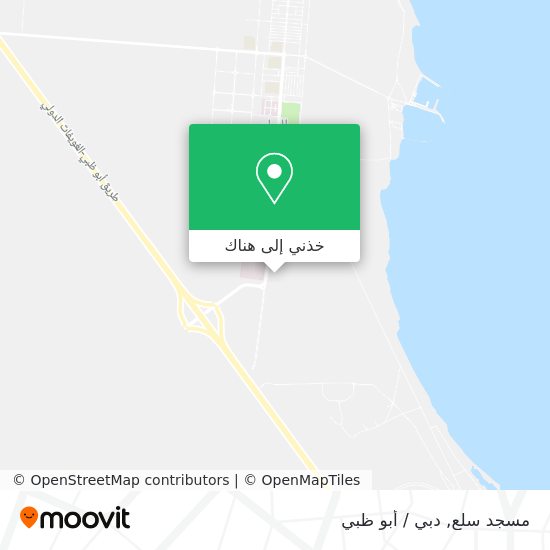 خريطة مسجد سلع