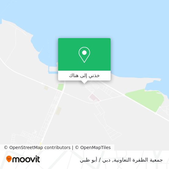 خريطة جمعية الظفرة التعاونية