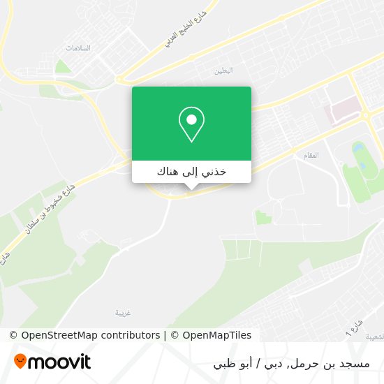 خريطة مسجد بن حرمل