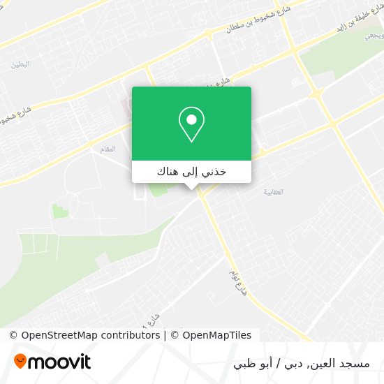 خريطة مسجد العين