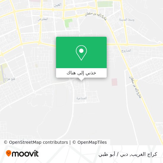 خريطة كراج الغريب