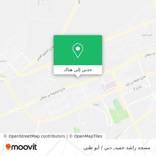 خريطة مسجد راشد حميد