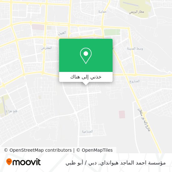 خريطة مؤسسة احمد الماجد هيوانداي