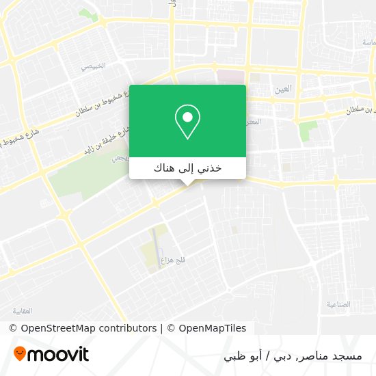 خريطة مسجد مناصر
