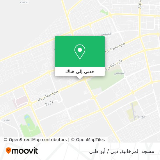 خريطة مسجد المرخانية