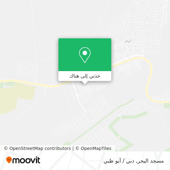 خريطة مسجد اليحر