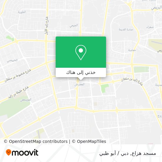 خريطة مسجد هزاع