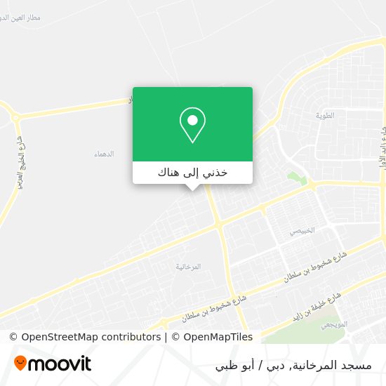 خريطة مسجد المرخانية