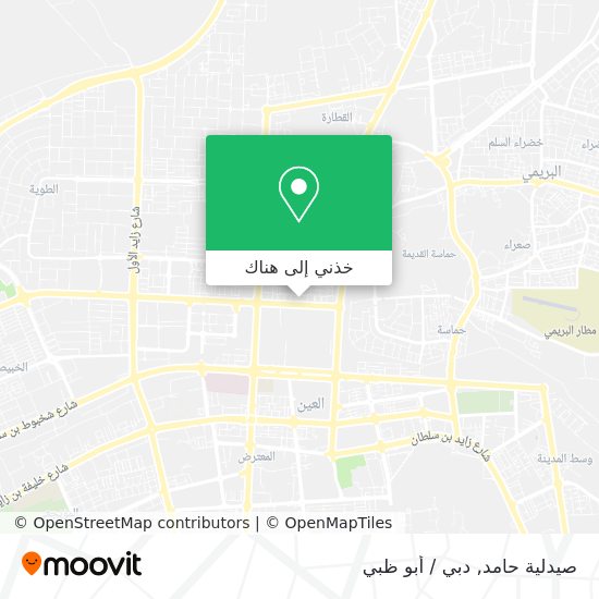 خريطة صيدلية حامد
