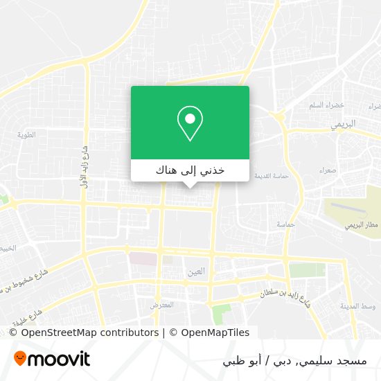 خريطة مسجد سليمي