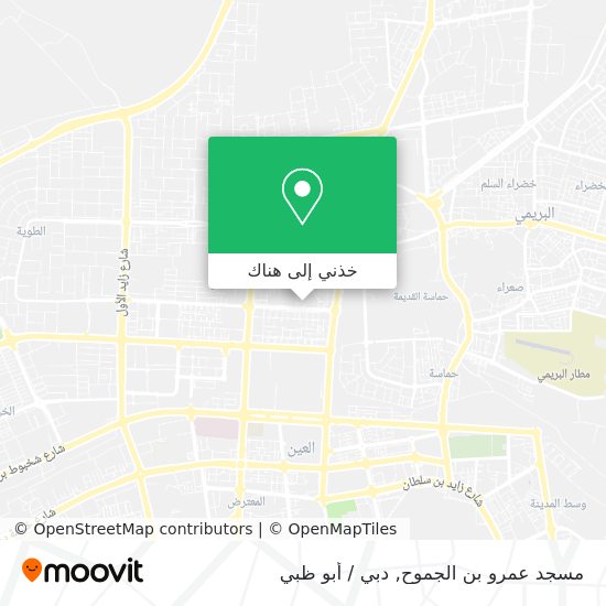 خريطة مسجد عمرو بن الجموح