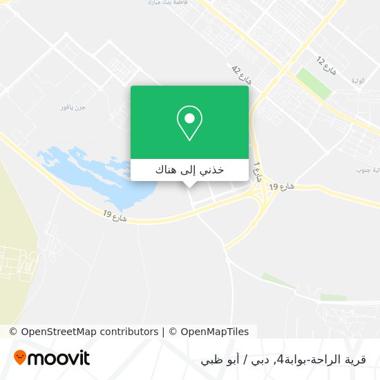 خريطة قرية الراحة-بوابة4