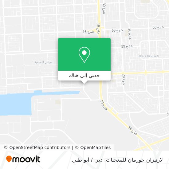 خريطة لارتيزان جورمان للمعجنات