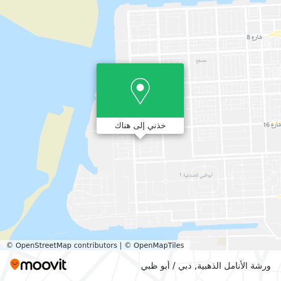 خريطة ورشة الأنامل الذهبية