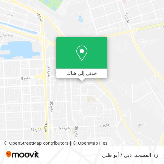 خريطة ز١ المسجد
