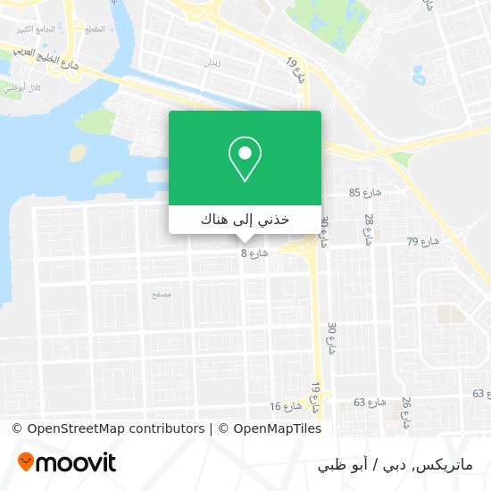 خريطة ماتريكس