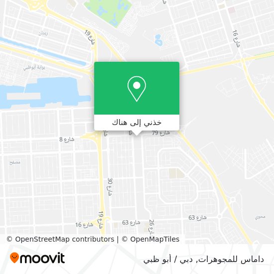 خريطة داماس للمجوهرات