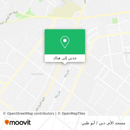 خريطة مسجد الأم