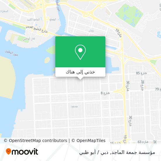خريطة مؤسسة جمعة الماجد