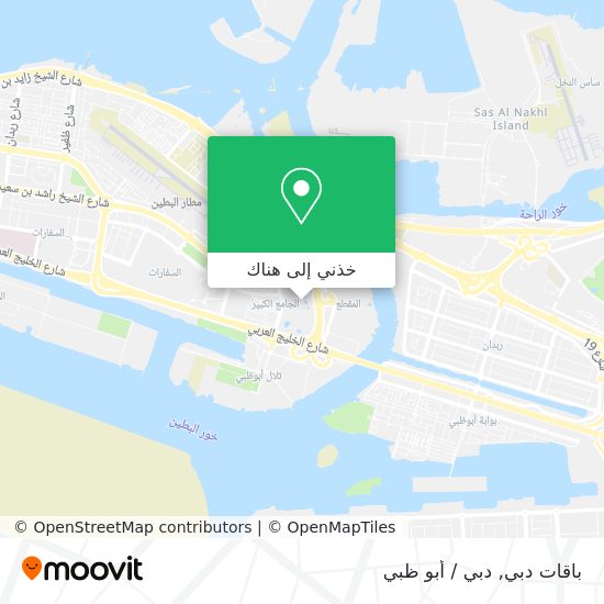 خريطة باقات دبي