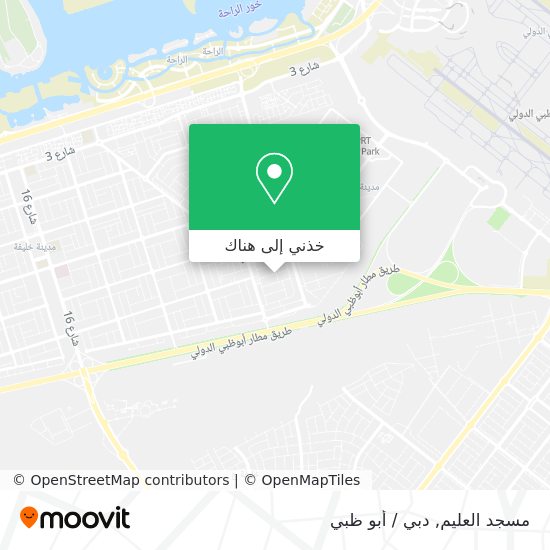 خريطة مسجد العليم