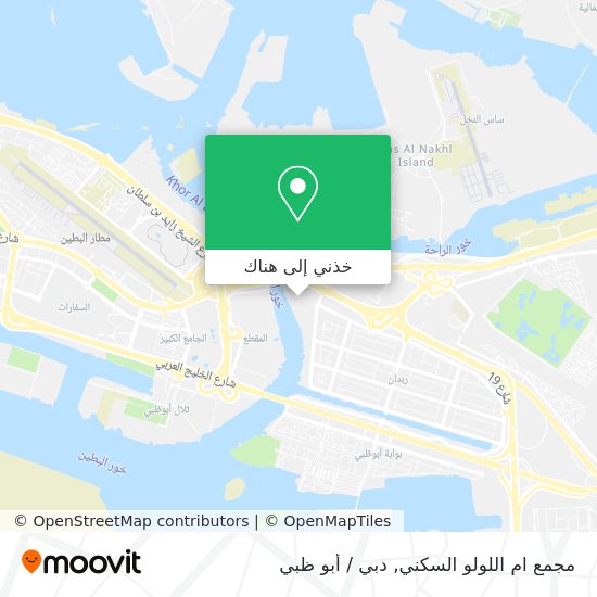 خريطة مجمع ام اللولو السكني
