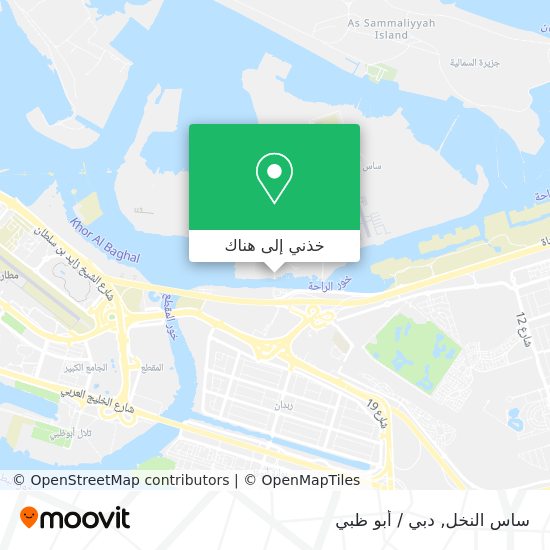 خريطة ساس النخل