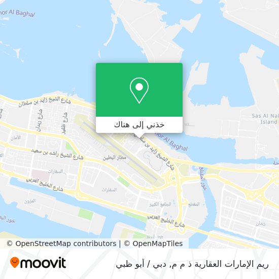 خريطة ريم الإمارات العقارية ذ م م