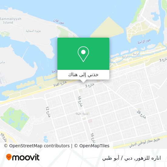 خريطة اناره للزهور