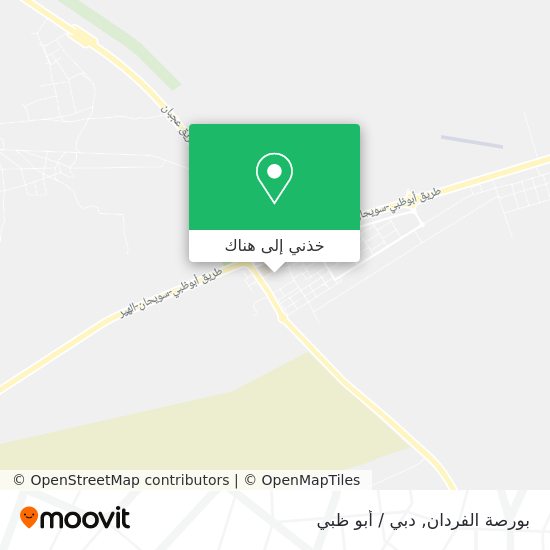 خريطة بورصة الفردان