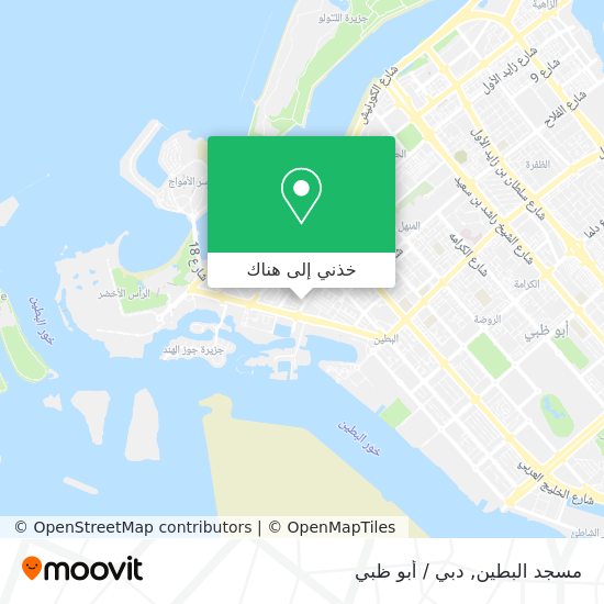 خريطة مسجد البطين