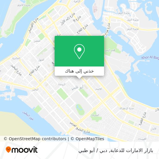 خريطة بازار الامارات للدعابة
