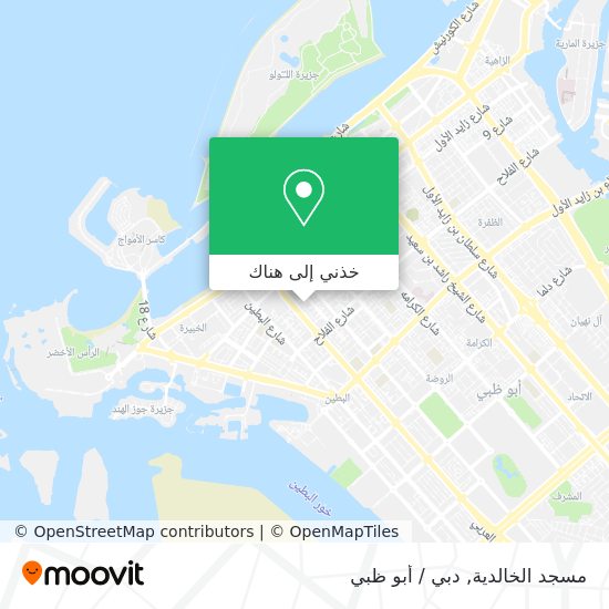خريطة مسجد الخالدية