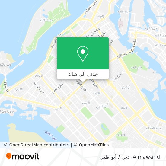 خريطة Almawarid