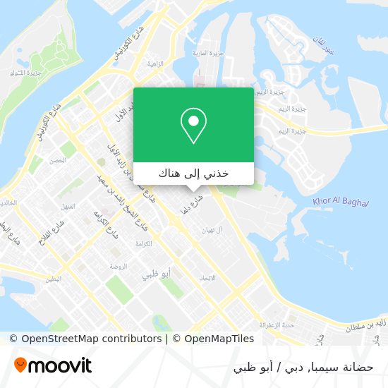 خريطة حضانة سيمبا