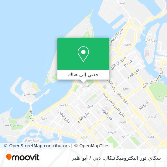 خريطة سكاي تور اليكتروميكانيكال