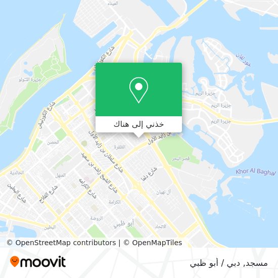 خريطة مسجد