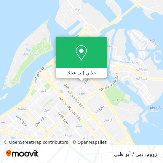 خريطة زووم