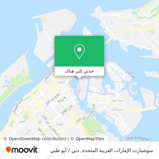خريطة سوشيارت الإمارات العربية المتحدة