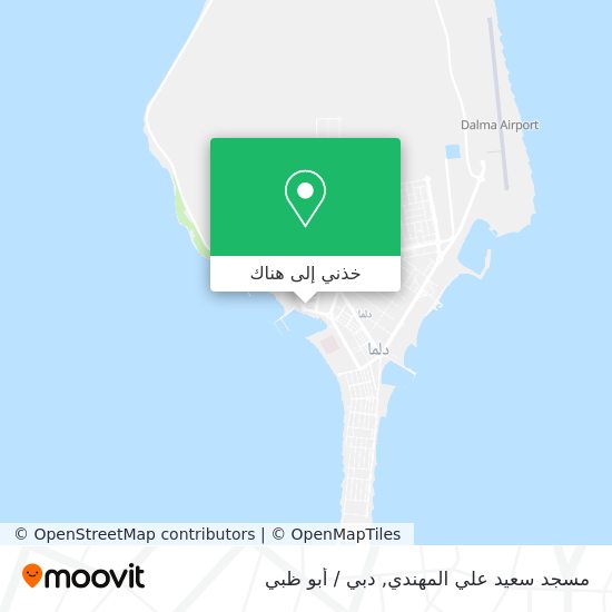 خريطة مسجد سعيد علي المهندي