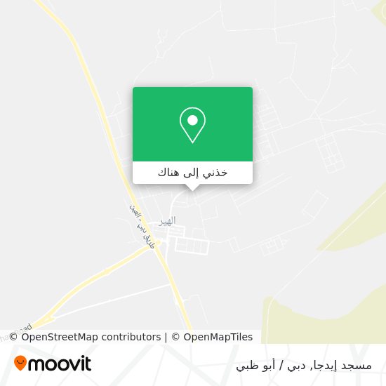 خريطة مسجد إيدجا