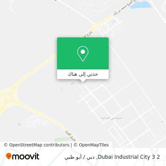 خريطة Dubai Industrial City 3 2