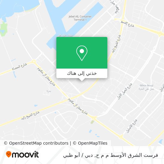 خريطة فرست الشرق الأوسط م م ح