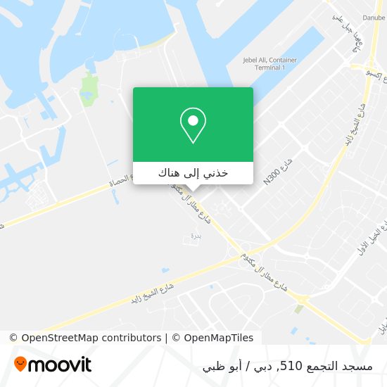 خريطة مسجد التجمع 510