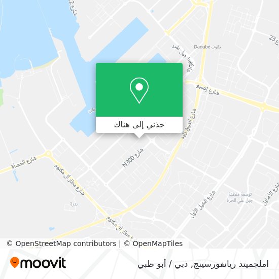 خريطة املجميتد ريانفورسينج