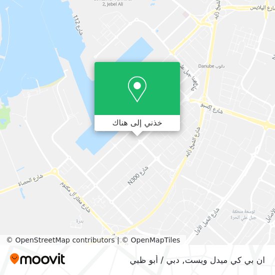 خريطة ان بي كي ميدل ويست