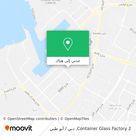 خريطة Container Glass Factory 2