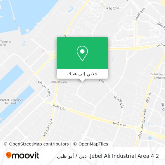 خريطة Jebel Ali Industrial Area 4 2